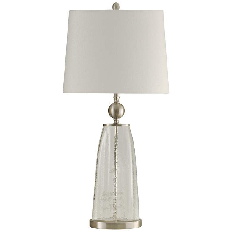 Image 1 Polaris Clear Glass Table Lamp