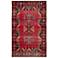 Polaris Paloma POL19 Red Pink Tribal Indoor-Outdoor Area Rug