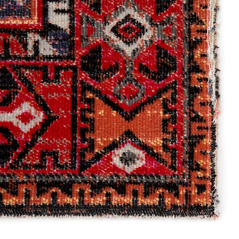 Image 5 Polaris Paloma POL19 5'3"x7'6" Red and Pink Tribal Area R more views