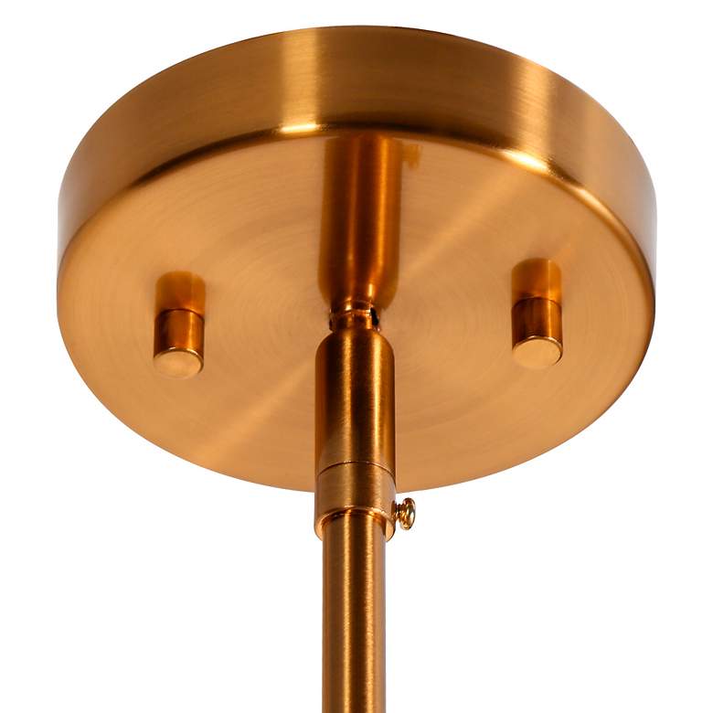 Image 7 Polarismoon 7 3/4" Wide Plating Brass Mini Pendant more views