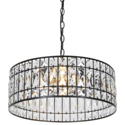 Polia 3-Light 18.1&quot; Wide Crystal Chandelier