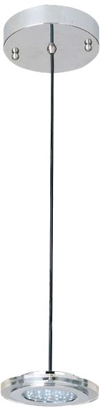 Polished Chrome Twenty-One LED Pendant Light