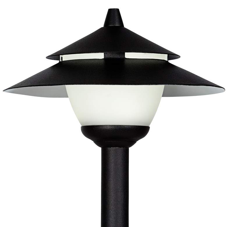Image 2 Pollack 15" High Black LED Landscape Lights Set of 2 more views