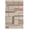 Pollock Geometric Hand Tufted Ivory Area Rug 2' x 3'