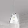 1_Polly 12.75" Wide Medium Polished Chrome Pendant