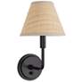 1_Polly 14 1/4" High Blackened Brass Wall Sconce
