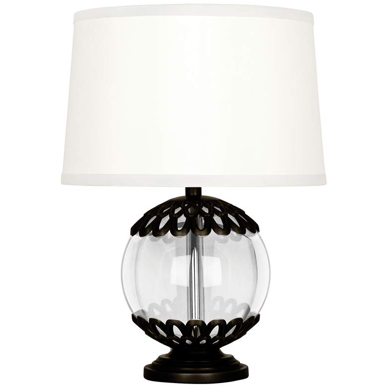 Image 1 Polly 14"H Deep Patina Bronze Accent Lamp