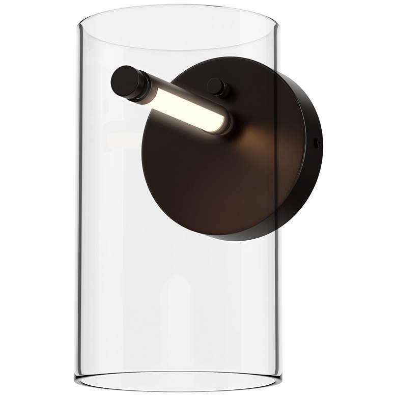 Image 1 Polo 1-Light LED Wall Sconce Black
