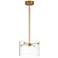 Polo 12" LED Pendant Gold