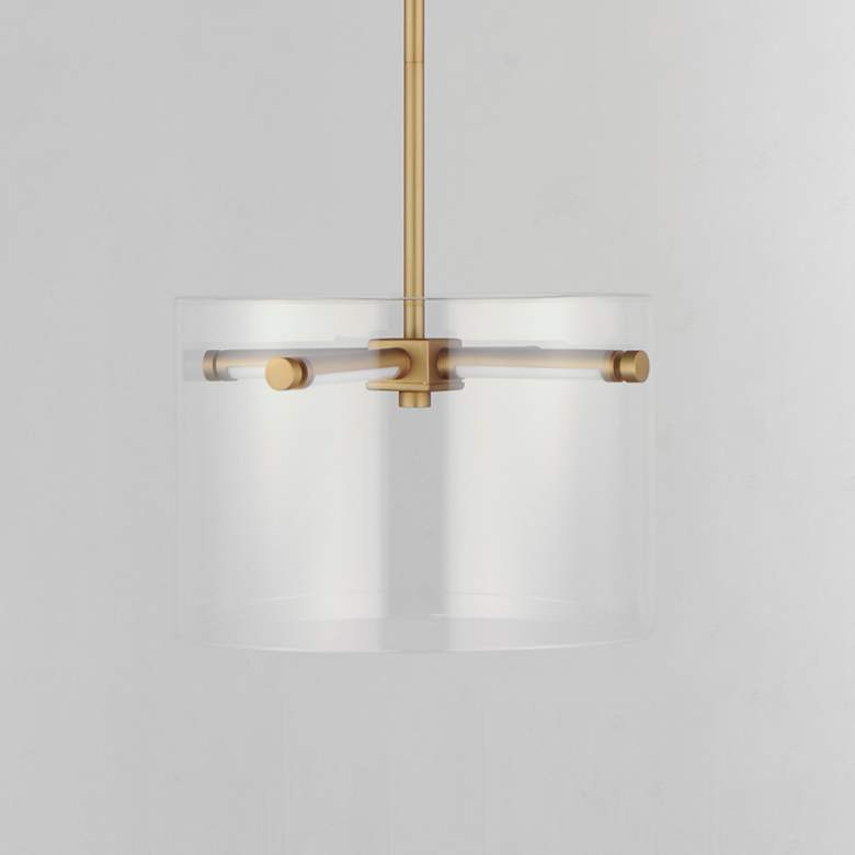 Image 3 Polo 12" LED Pendant Gold more views