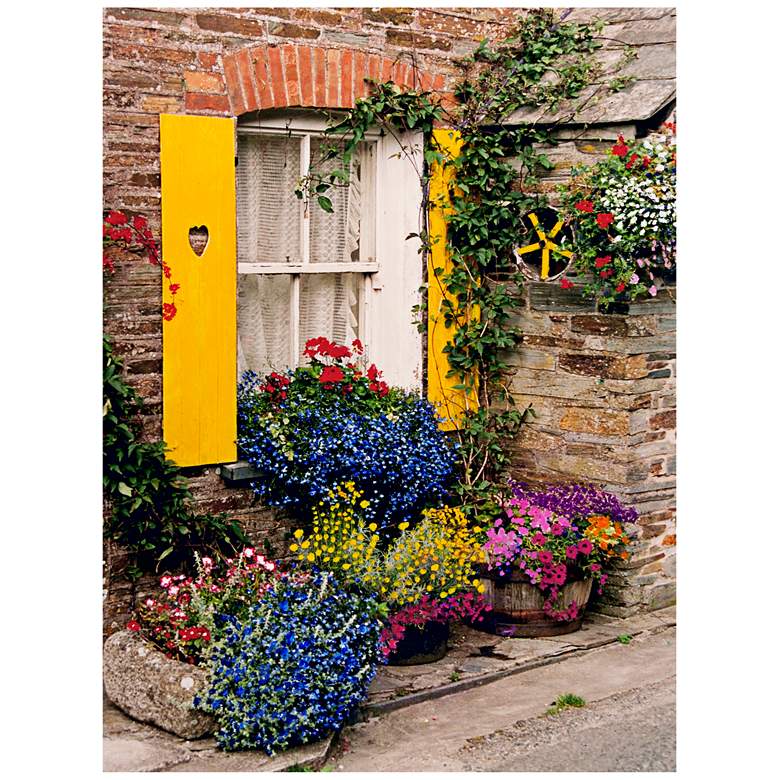 Image 1 Polperro 40" High All-Weather Indoor-Outdoor Wall Art
