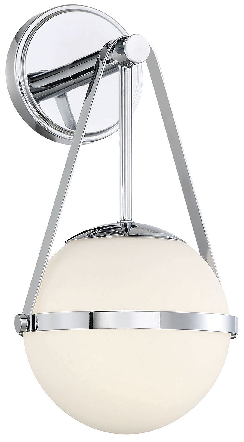 Thumbnail1 of Polson 1-Light Wall Sconce in Polished Chrome