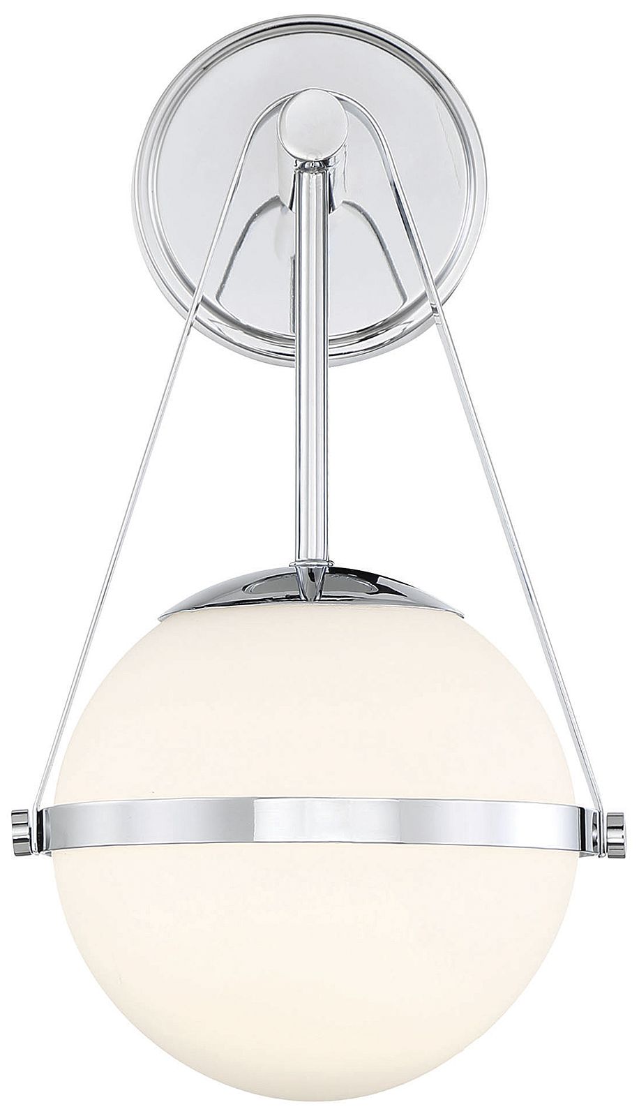 Thumbnail3 of Polson 1-Light Wall Sconce in Polished Chrome more views