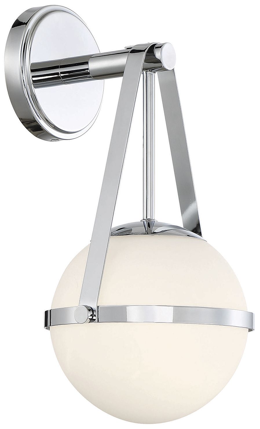 Thumbnail4 of Polson 1-Light Wall Sconce in Polished Chrome more views