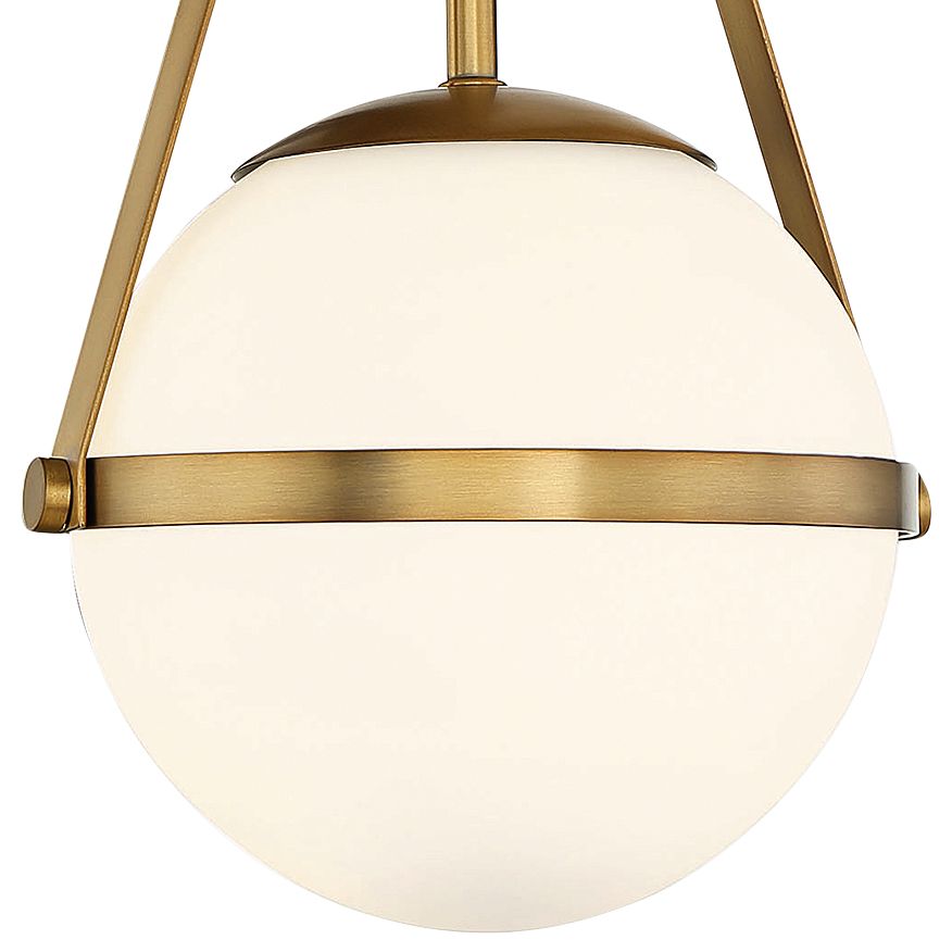 Image 2 Polson 1-Light Wall Sconce in Warm Brass more views