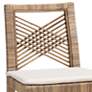 4_Poltak 24" Wood Natural Rattan and Wood Counter Stool more views