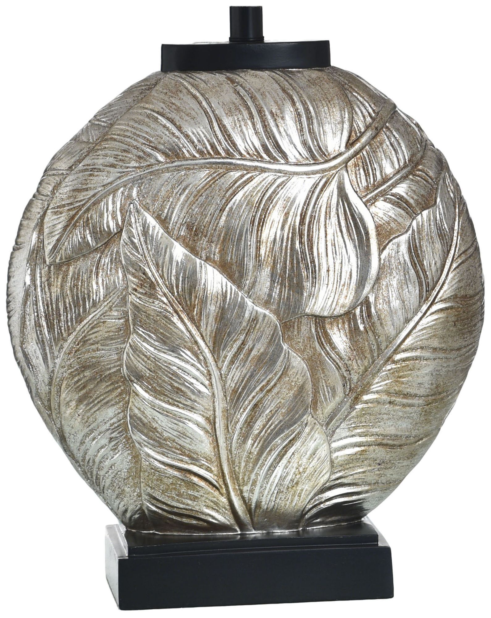 Image 3 Poly 31" High Pozega Silver Table Lamp with White Shade more views