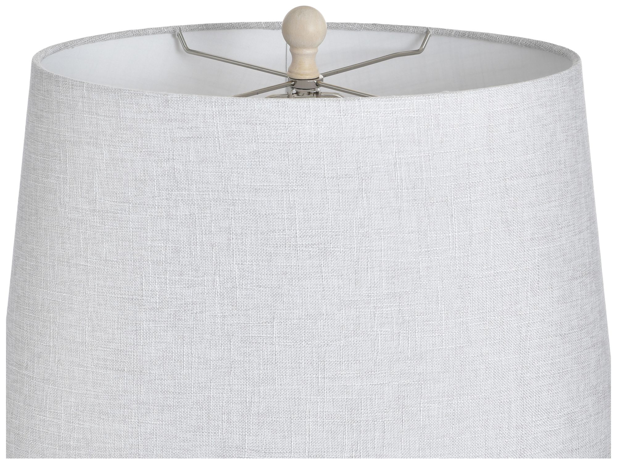 Image 5 Poly 32.5" High Buzet Ivory Table Lamp with White Shade more views