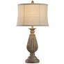 3_Poly Table Lamp - Brown With Black Tint - Beige more views