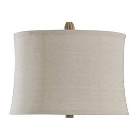Image4 of Poly Table Lamp - Brown With Black Tint - Beige more views