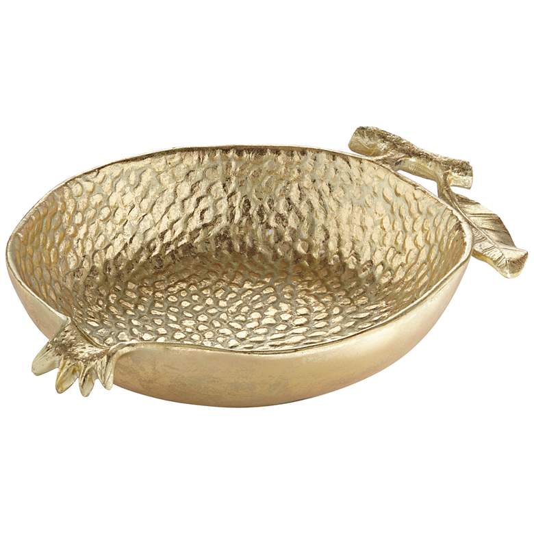 Image 1 Pomegranate Shiny Gold Decorative Bowl