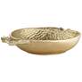 Pomegranate Shiny Gold Decorative Bowl