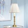 1_Pomfret Traditional 20" High Polished Brass Accent Table Lamp
