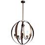 Pomme Outdoor Pendant - Bronze Finish - Clear Glass - Standard
