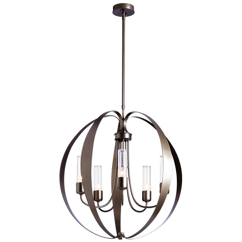 Image 1 Pomme Outdoor Pendant - Dark Smoke Finish - Clear Glass - Standard