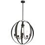 Pomme Outdoor Pendant - Natural Iron Finish - Opal Glass - Standard