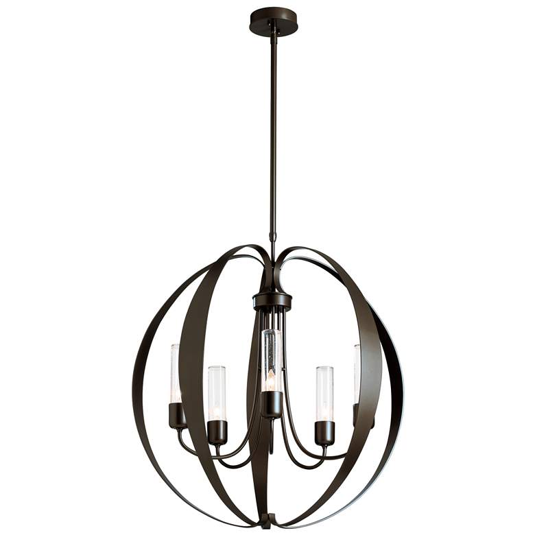 Image 1 Pomme Outdoor Pendant - Oil Rubbed Bronze Finish - Clear Glass - Standard
