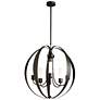 Pomme Outdoor Pendant - Oil Rubbed Bronze Finish - Opal Glass - Standard