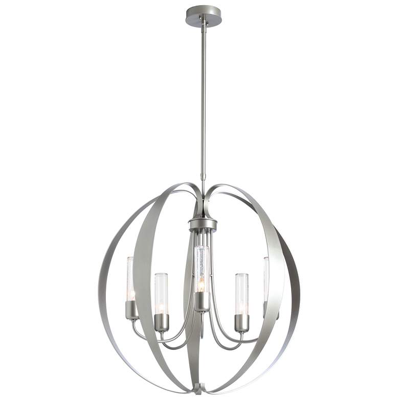 Image 1 Pomme Outdoor Pendant - Steel Finish - Clear Glass - Standard