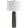 Pomona Antique Bronze Hexagon Metal Table Lamp