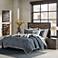 INK + IVY Pomona Navy 3-Piece Coverlet and Bedspread