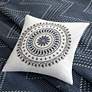 Thumbnail3 of Pomona Navy King/Cal King 3-Piece Coverlet and Bedspread more views