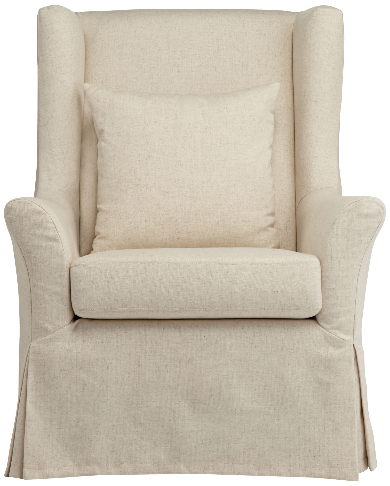 oatmeal colored accent chair