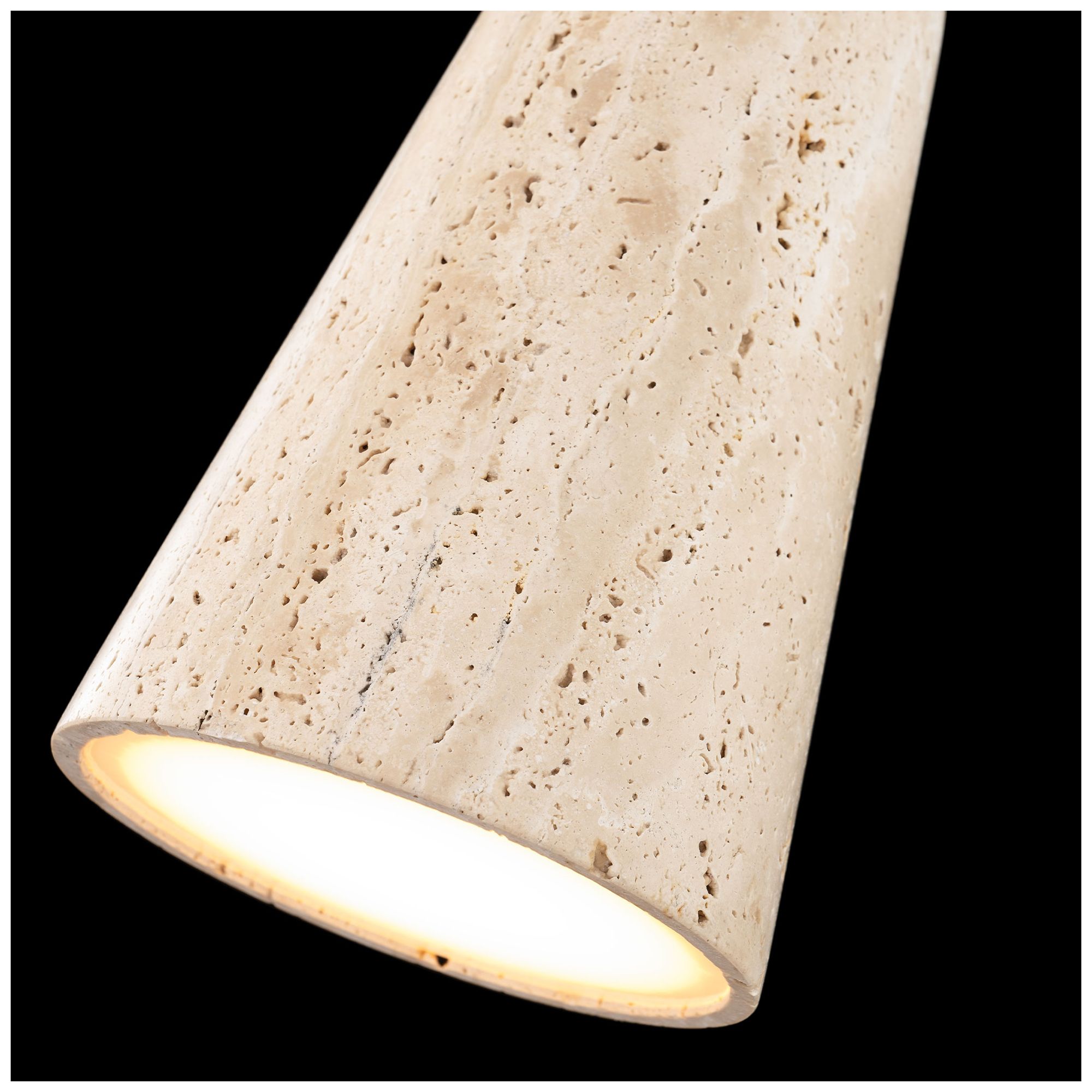 Image 4 Pompeii 10"H x 6"W 1-Light Mini-Pendant in WV more views