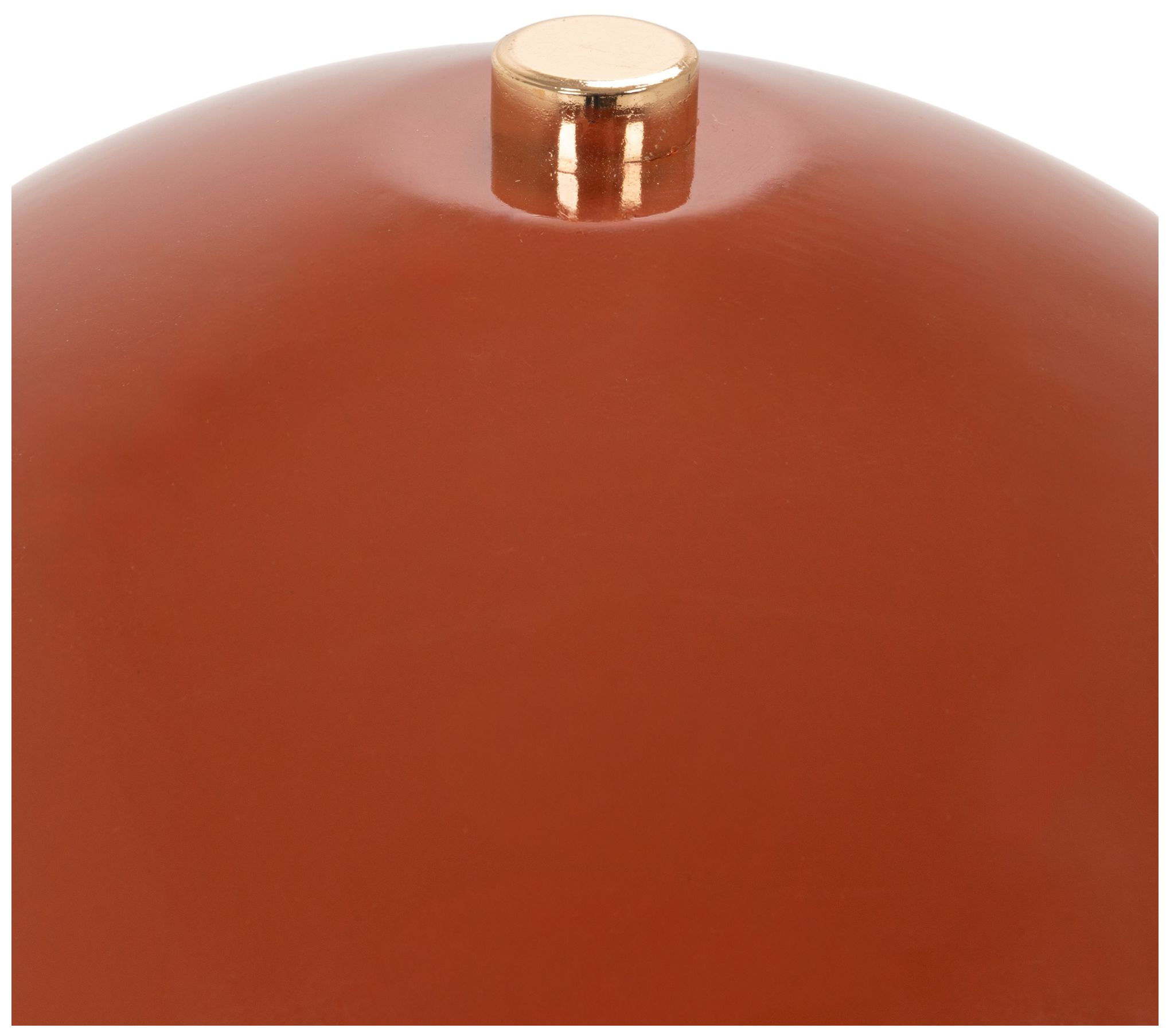Image 7 Pompeii 12" Terracotta Glazed Ceramic Table Lamp with Ceramic Dome Shade more views