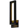 Thumbnail2 of Pompeii Integrated LED Earth Black Outdoor Wall Lantern