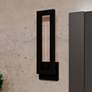 Thumbnail1 of Pompeii Integrated LED Earth Black Outdoor Wall Lantern