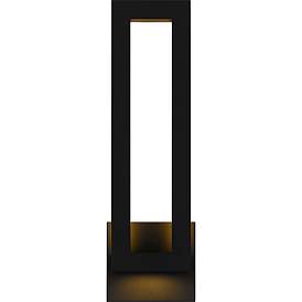 Image5 of Pompeii Integrated LED Earth Black Outdoor Wall Lantern more views