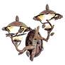 Ponderosa Collection 19" High Two Lamp Outdoor Wall Light