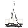 2_Ponderosa Ridge 22" Wide Weathered Spruce 4-Light Chandelier