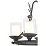 3_Ponderosa Ridge 22" Wide Weathered Spruce 4-Light Chandelier more views