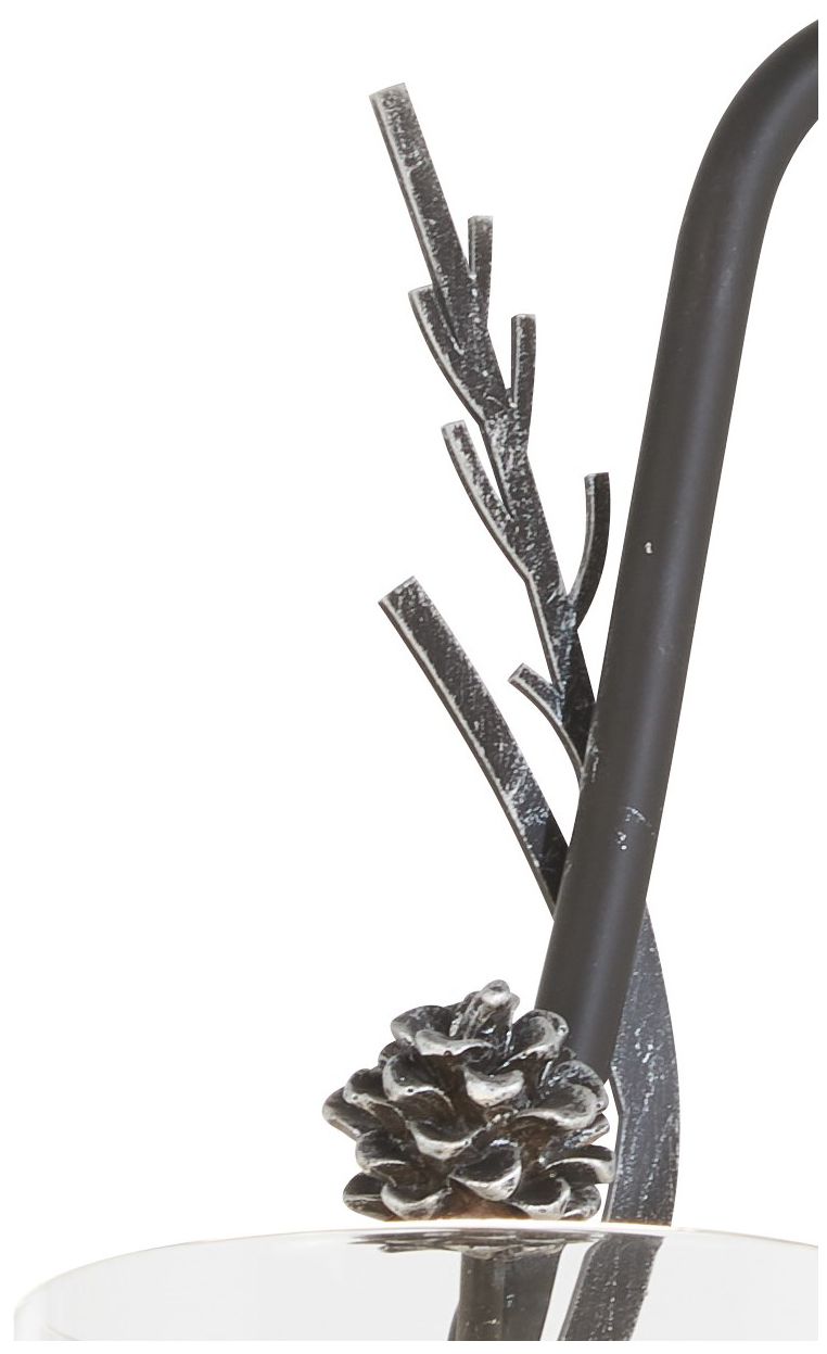 Image 4 Ponderosa Ridge 22" Wide Weathered Spruce 4-Light Chandelier more views