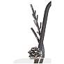 4_Ponderosa Ridge 22" Wide Weathered Spruce 4-Light Chandelier more views