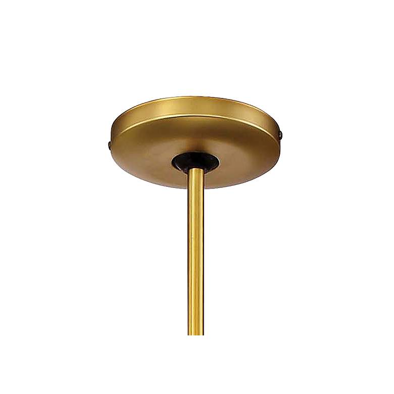 Image 6 Pontil 36 1/2"W Honey Gold Kitchen Island Light Chandelier more views
