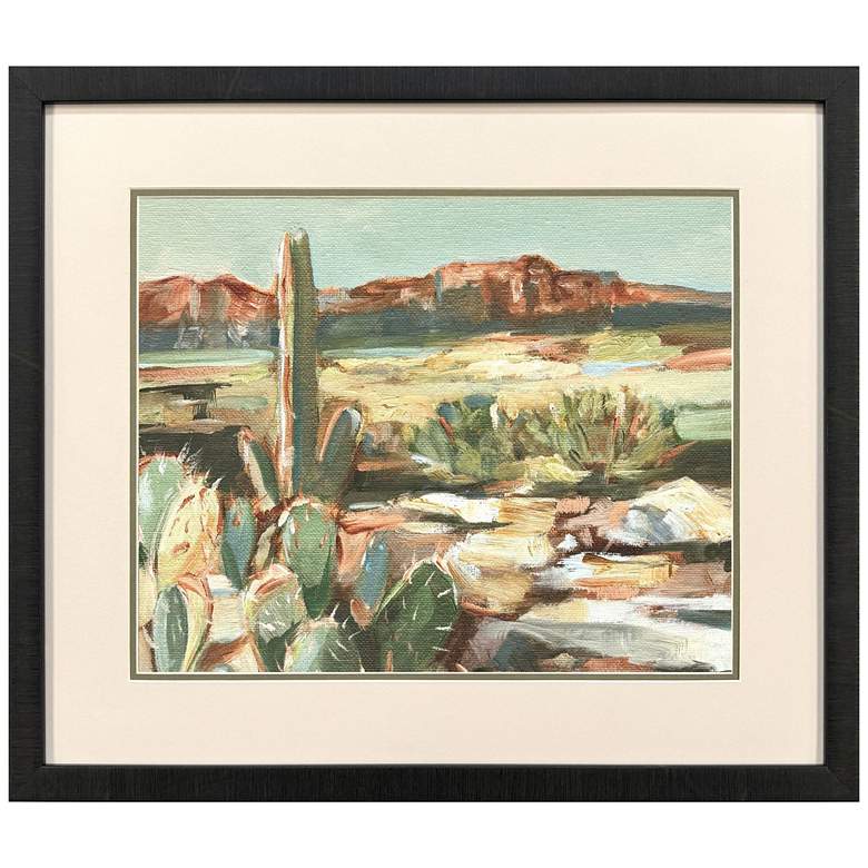 Image 1 Pop Desert I 28"W x 24"H Framed Art