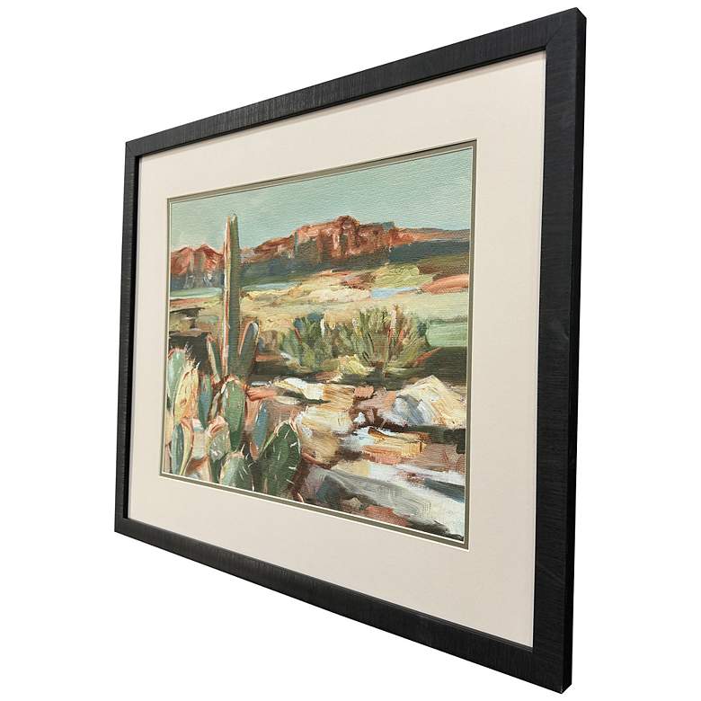 Image 2 Pop Desert I 28"W x 24"H Framed Art more views